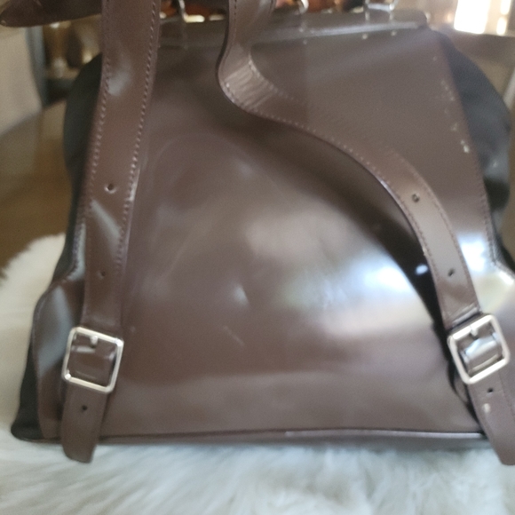 100% Authentic Gucci vintage nylon bamboo backpack - Picture 8 of 16